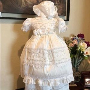 Baptism dress 2 in 1 unisize